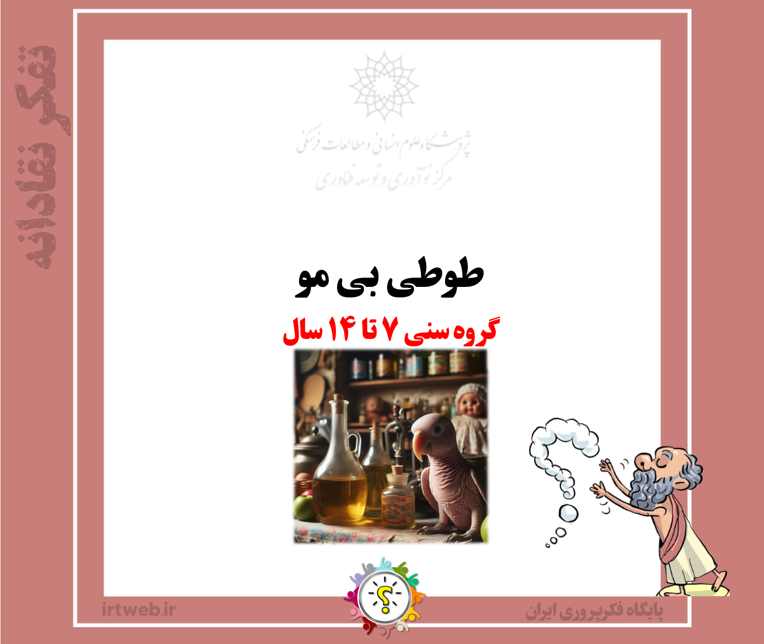 طوطی بی مو